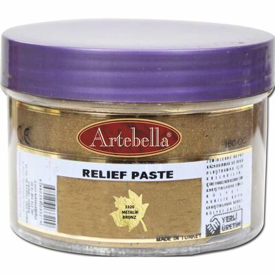 Rölyef Pasta 3320 Metalik Bronz 160 ml