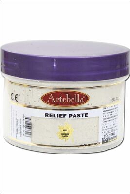 Rölyef Pasta 3322 Metalik Platin 160 ml