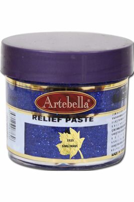 Rölyef Pasta 3325 Simli Mavi 50 ml