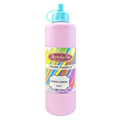 Multi Surface Boya 3410 Bebek Pembe 500 ml