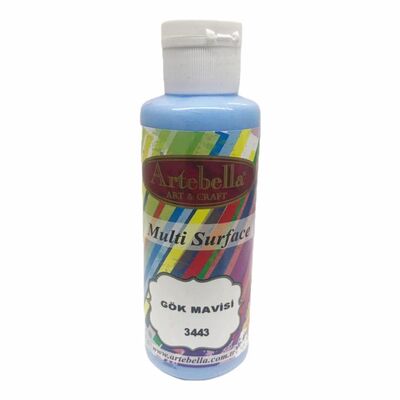 Multi Surface Boya 3443 Gök Mavisi 130 ml