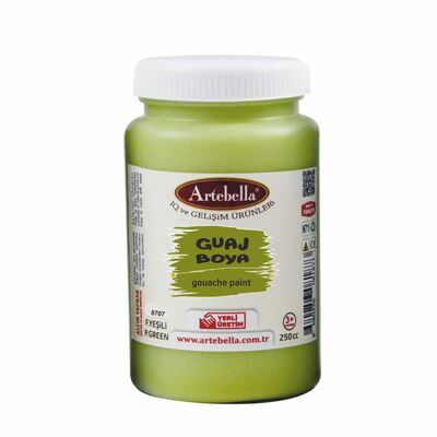 Guaj Boya 250 ml Fıstık Yeşili 8707