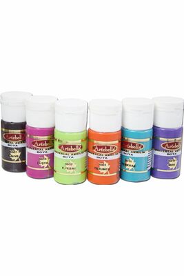 6'lı Universal Akrilik Boya 20 ml Set 2