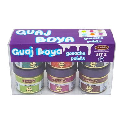 6'lı Guaj Boya 50 ml I Set 2