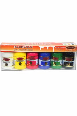 6 'lı Çini Seramik Boyası 50 ml Set 1