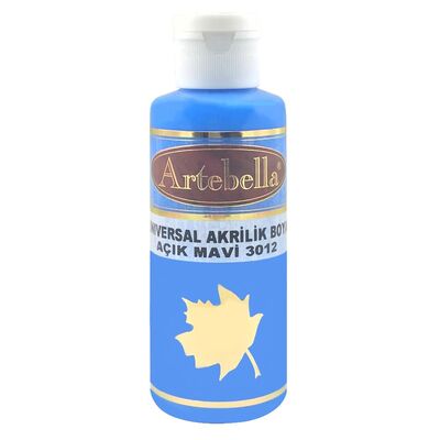 Universal Akrilik Boya 3012 Açık Mavi 130 ml