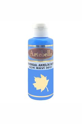 Universal Akrilik Boya 3012 Açık Mavi 130 ml