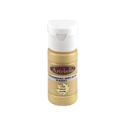 Altın Metalik Boya 30 ml 3106