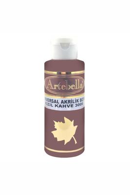 Universal Akrilik Boya 3006 Kızıl Kahve 130 ml