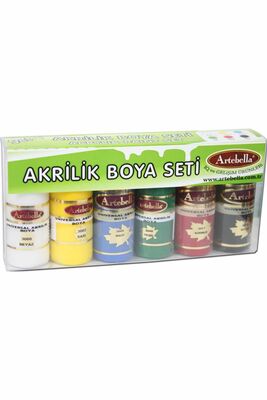 6'lı Universal Akrilik Boya 30 ml Set 1