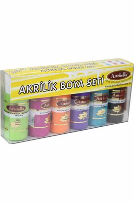 6'lı Universal Akrilik Boya 30 ml Set 2