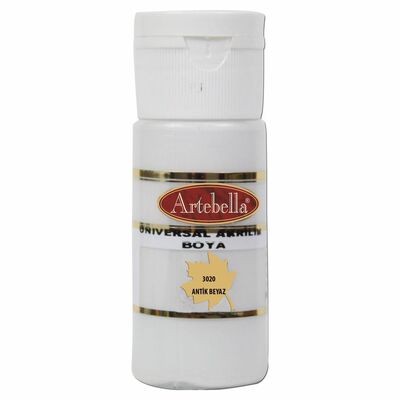 Universal Akrilik Boya 3020 Antik Beyaz 30 ml