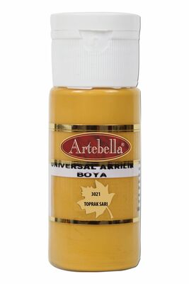 Universal Akrilik Boya 3021 Toprak Sarı 30 ml