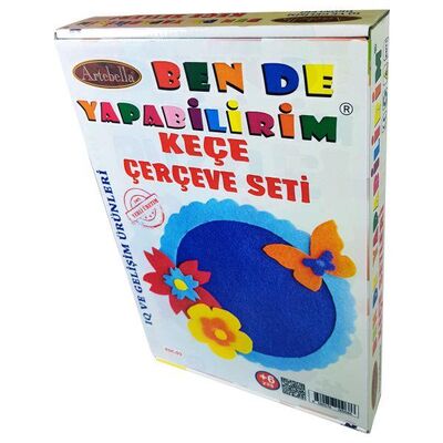 Çocuk Kendin Yap I 02 Keçe Çerçeve Seti +6 Yaş