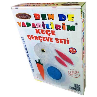 Çocuk Kendin Yap I 03 Keçe Çerçeve Seti +6 Yaş