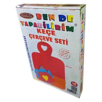 Çocuk Kendin Yap I 04 Keçe Çerçeve Seti +6 Yaş