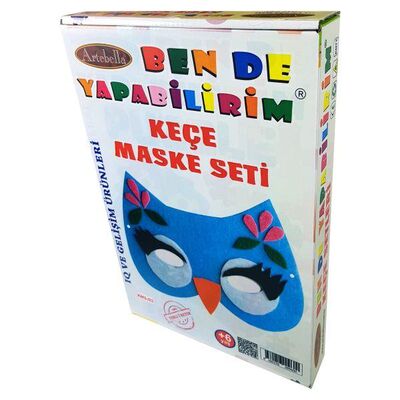 Çocuk Kendin Yap I 03 Keçe Maske Seti +6 Yaş