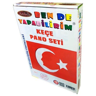 Çocuk Kendin Yap I 01 Keçe Pano Seti +6 Yaş