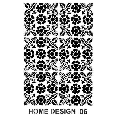 Stencil Home Design H06 35x50 cm