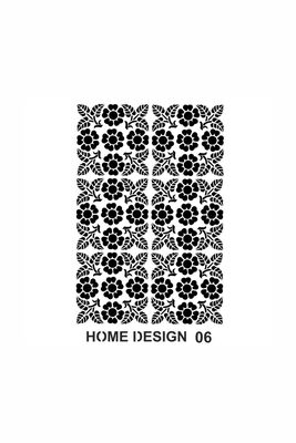 Stencil Home Design H06 35x50 cm