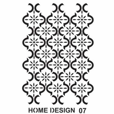 Stencil Home Design H07 35x50 cm