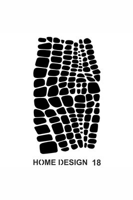 Stencil Home Design H18 35x50 cm