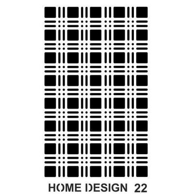 Stencil Home Design H22 35x50 cm