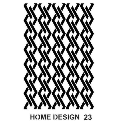 Stencil Home Design H23 35x50 cm