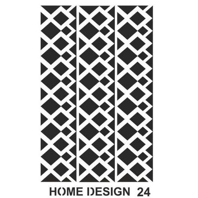 Stencil Home Design H24 35x50 cm