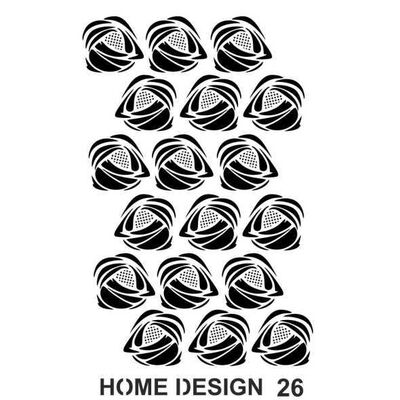 Stencil Home Design H26 35x50 cm