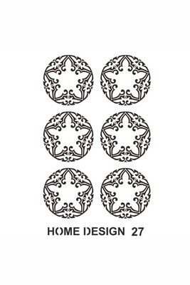 Stencil Home Design H27 35x50 cm