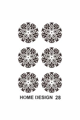 Stencil Home Design H28 35x50 cm