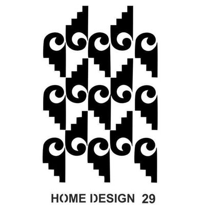 Stencil Home Design H29 35x50 cm