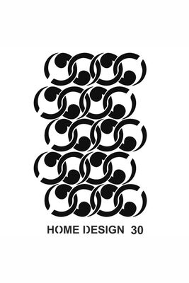 Stencil Home Design H30 35x50 cm