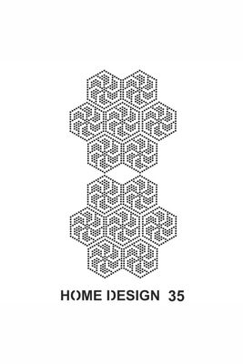 Stencil Home Design H35 35x50 cm