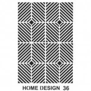 Stencil Home Design H36 35x50 cm