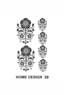 Stencil Home Design H39 35x50 cm