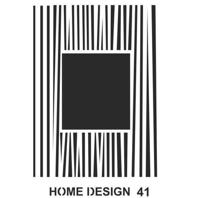 Stencil Home Design H41 35x50 cm