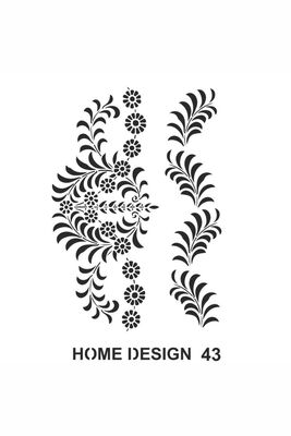 Stencil Home Design H43 35x50 cm