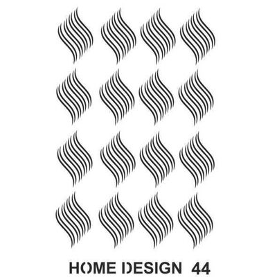 Stencil Home Design H44 35x50 cm