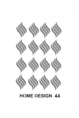 Stencil Home Design H44 35x50 cm