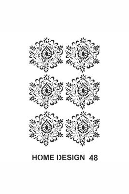 Stencil Home Design H48 35x50 cm