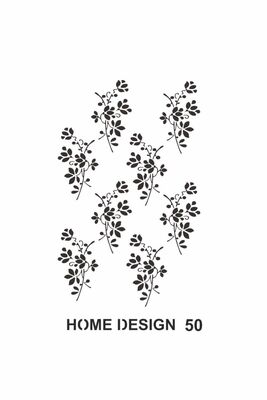 Stencil Home Design H50 35x50 cm