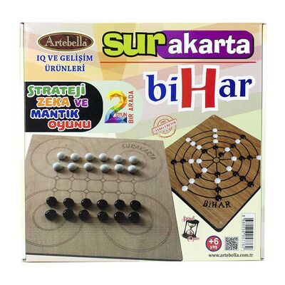 Zeka Mantık ve Strateji Oyunları I Surakarta ve Bıhar +6 Yaş