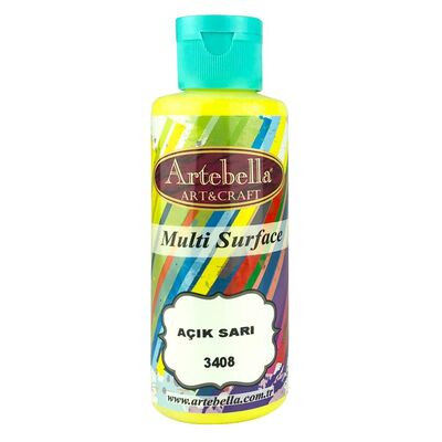 Multi Surface Boya 3408 Açık Sarı 130 ml