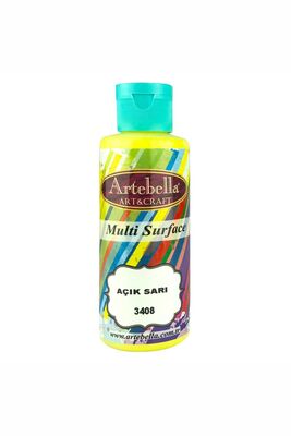 Multi Surface Boya 3408 Açık Sarı 130 ml