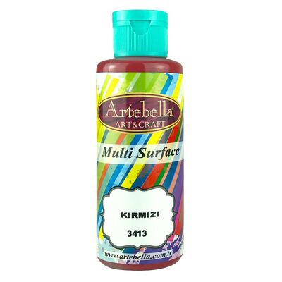 Multi Surface Boya 3413 Kırmızı 130 ml