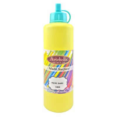 Multi Surface Boya 3408 Açık Sarı 500 ml