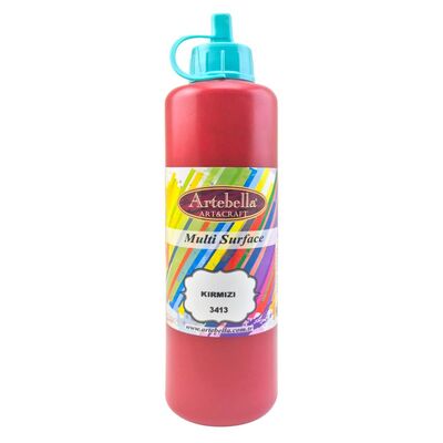 Multi Surface Boya 3413 Kırmızı 500 ml