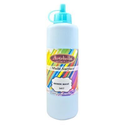 Multi Surface Boya 3417 Bebek Mavi 500 ml